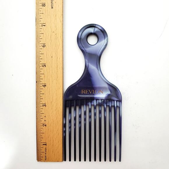 Vtg Revlon Plastic Swirl Plastic Hair Lift Pick 3" x 7" - Picture 2 of 10